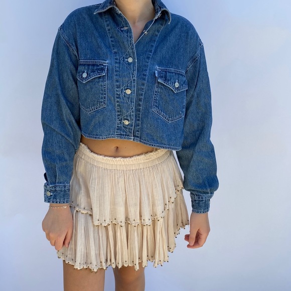 Levi's Jackets & Blazers - Vintage 90s Levi’s Cropped Denim Jacket